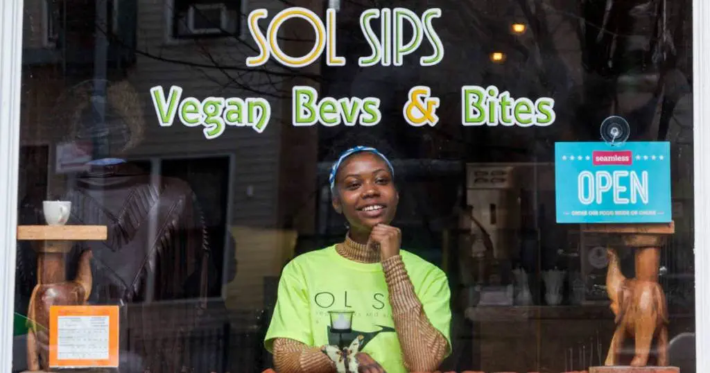 Francesca chaney, founder & owner of sol sips nyc