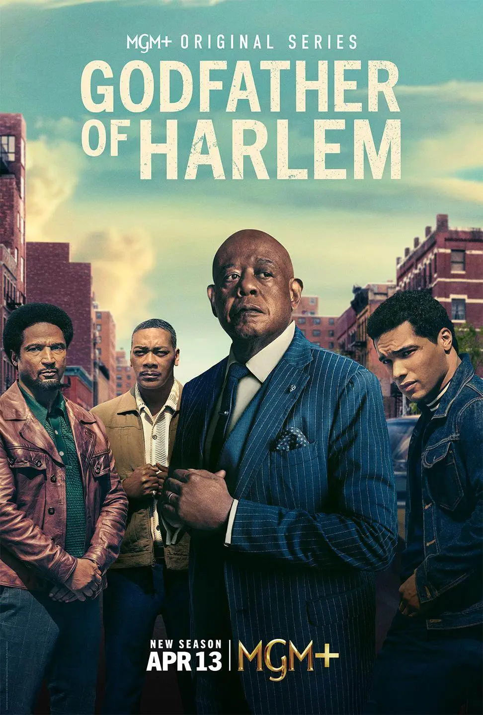 MGM+ presents Godfather Of Harlem: Season 4 [Official TV Series Poster]