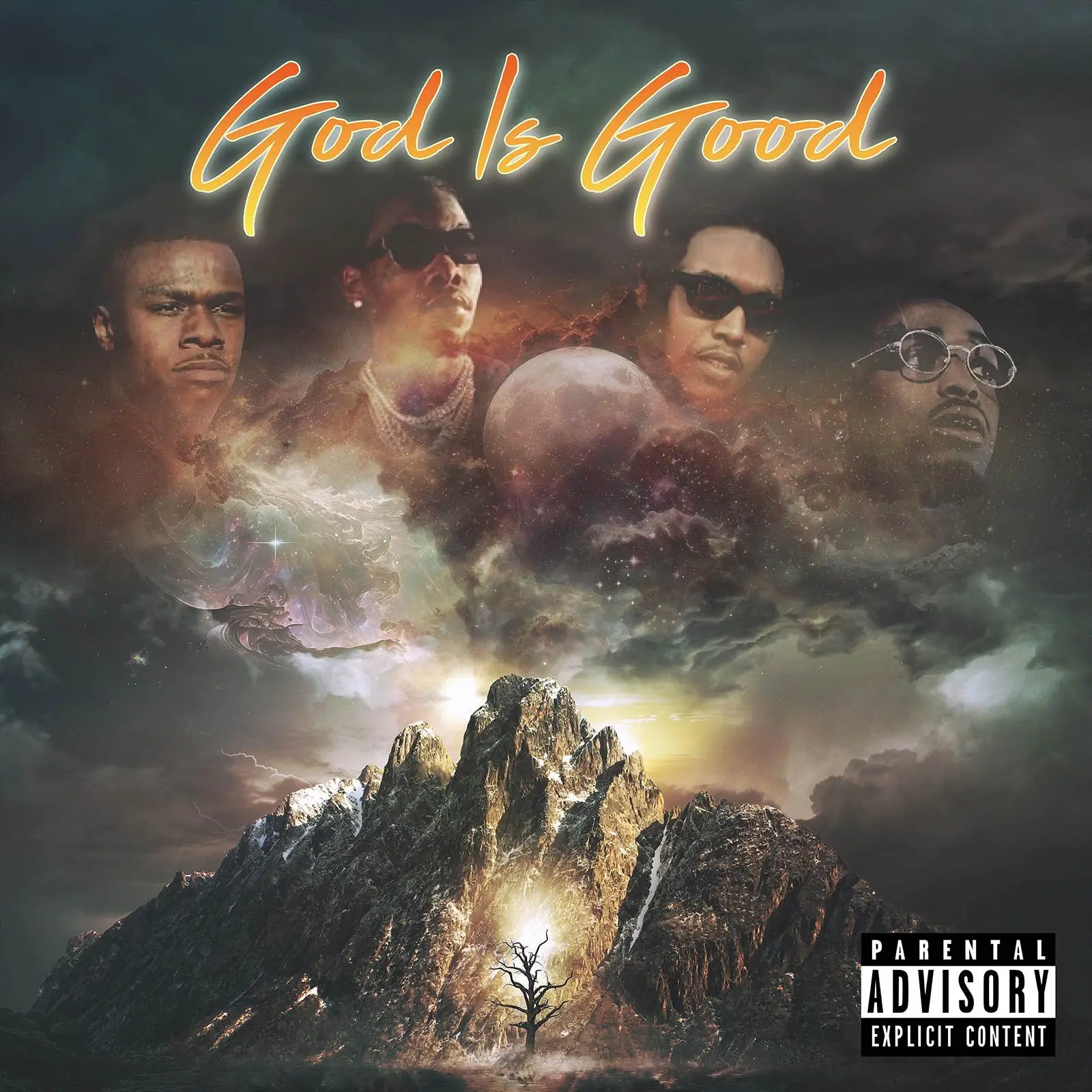 Hd presents dababy + migos: god is good [official mixtape artwork]