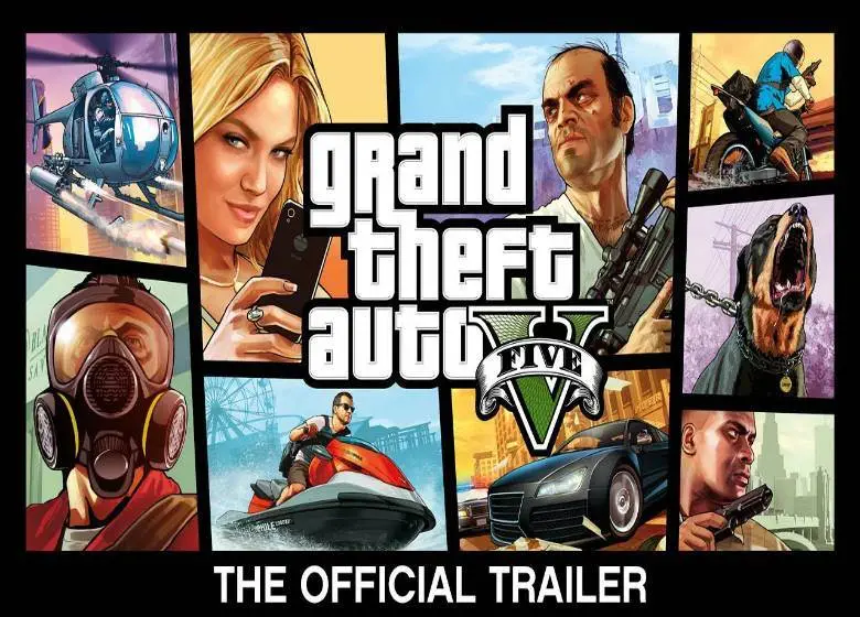Video: Grand Theft Auto V » The Official Trailer