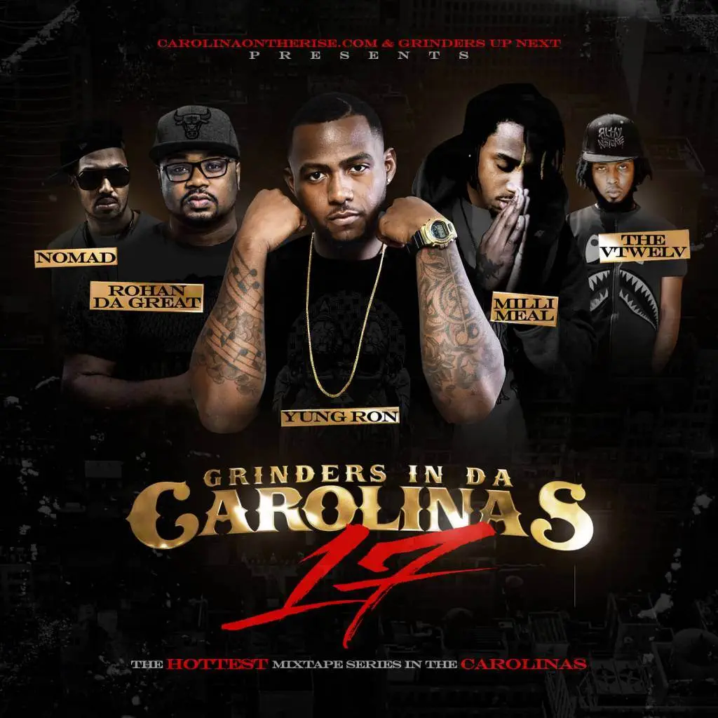Grinders In Da Carolinas, Volume 17 [Mixtape Artwork]