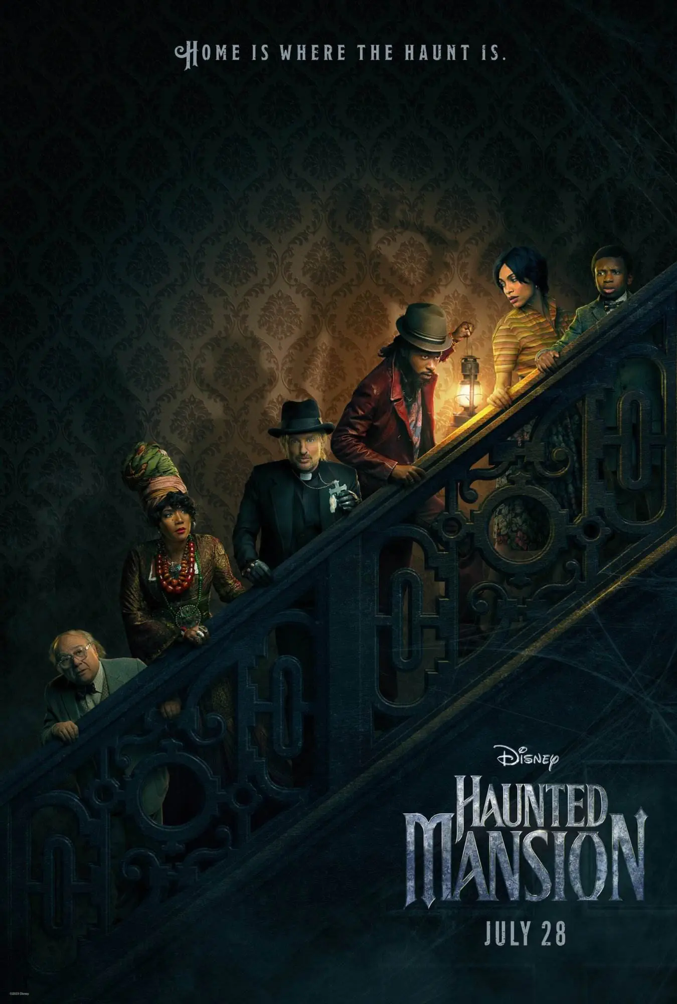 Disney presents haunted mansion [official movie teaser poster]