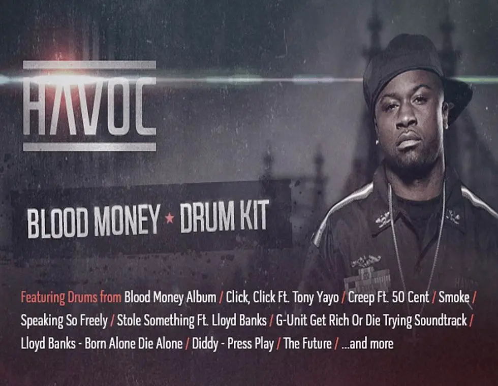 Beat Tape: ‘Blood Money Drum Kit’ By @HavocOfMobbDeep