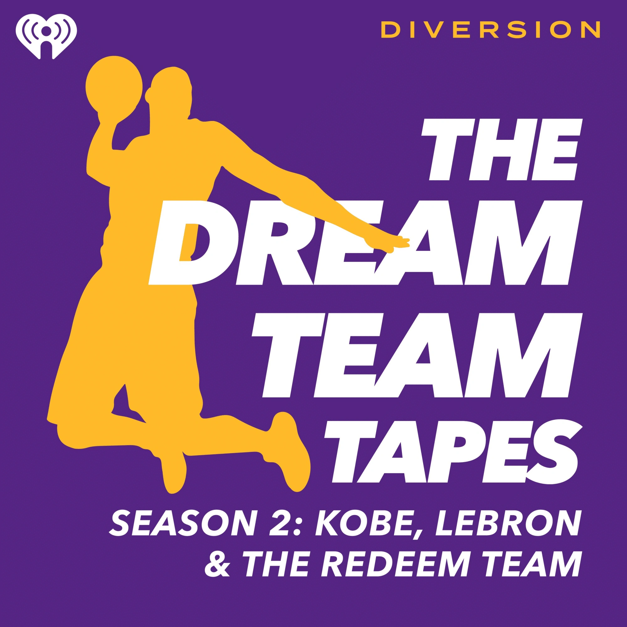 Iheartradio & diversion podcasts present the dream team tapes: season 2 [podcast artwork]