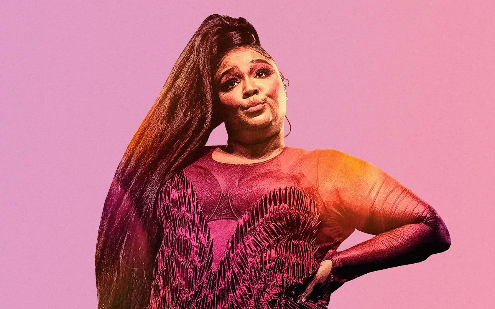 Lizzo back in february 2021 [press photo]