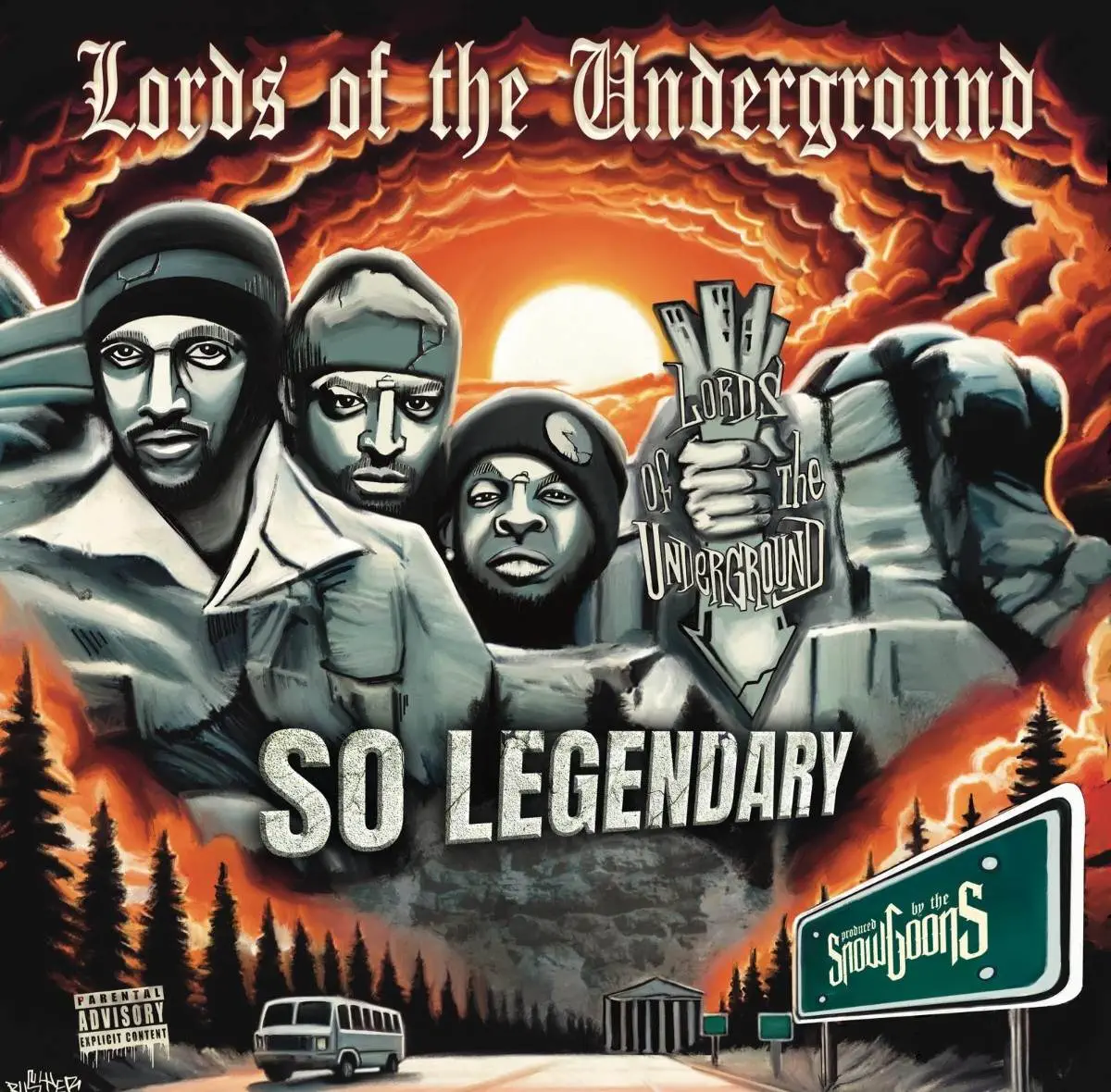 Lords Of The Underground & Snowgoons - So Legendary [Official Album Artwork]