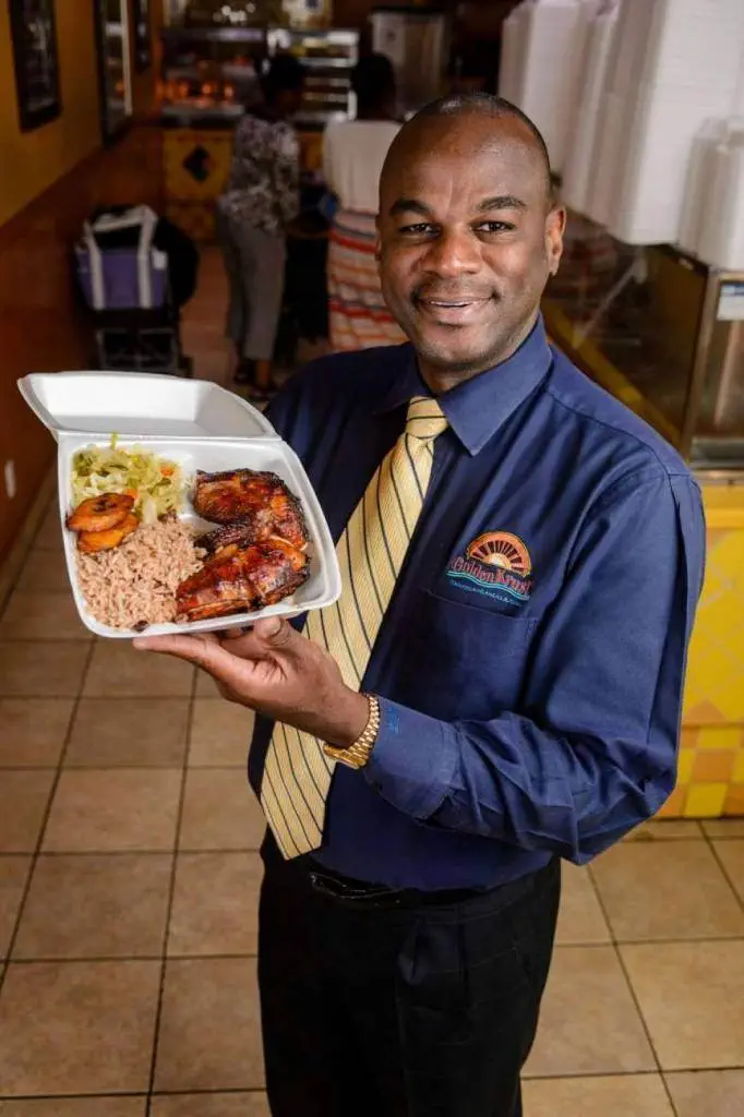 Lowell Hawthorne, founder & CEO of Golden Krust Caribbean Bakery & Grill [Press Photo]