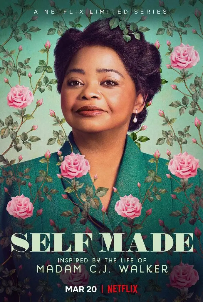 Netflix presents self made: inspired by the life of madam c.j. walker [web series artwork]