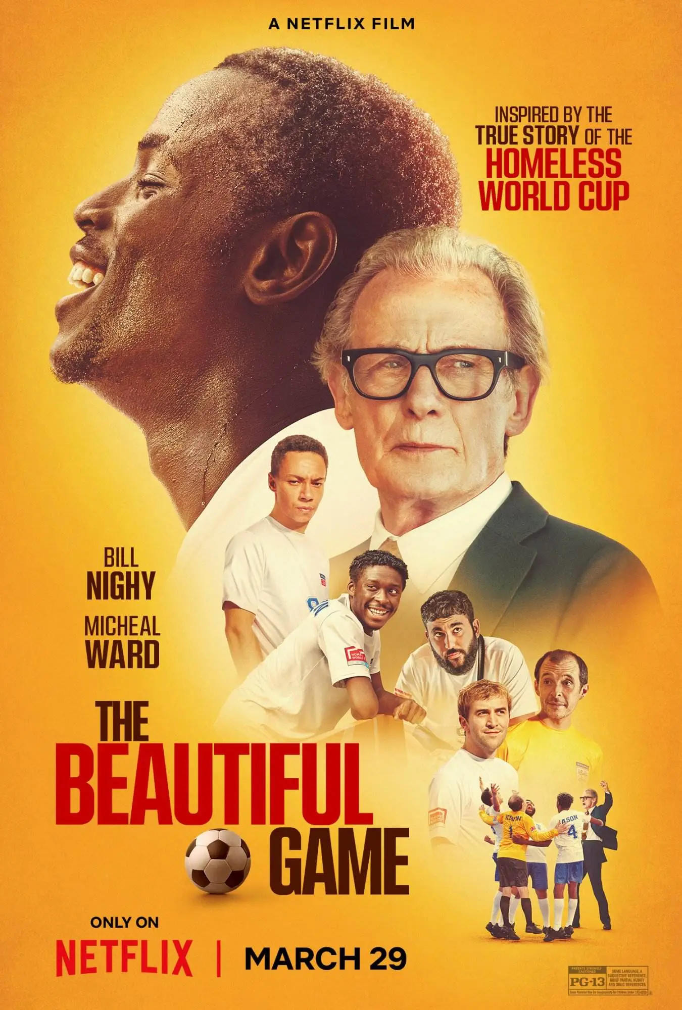 Netflix presents the beautiful game movie release image