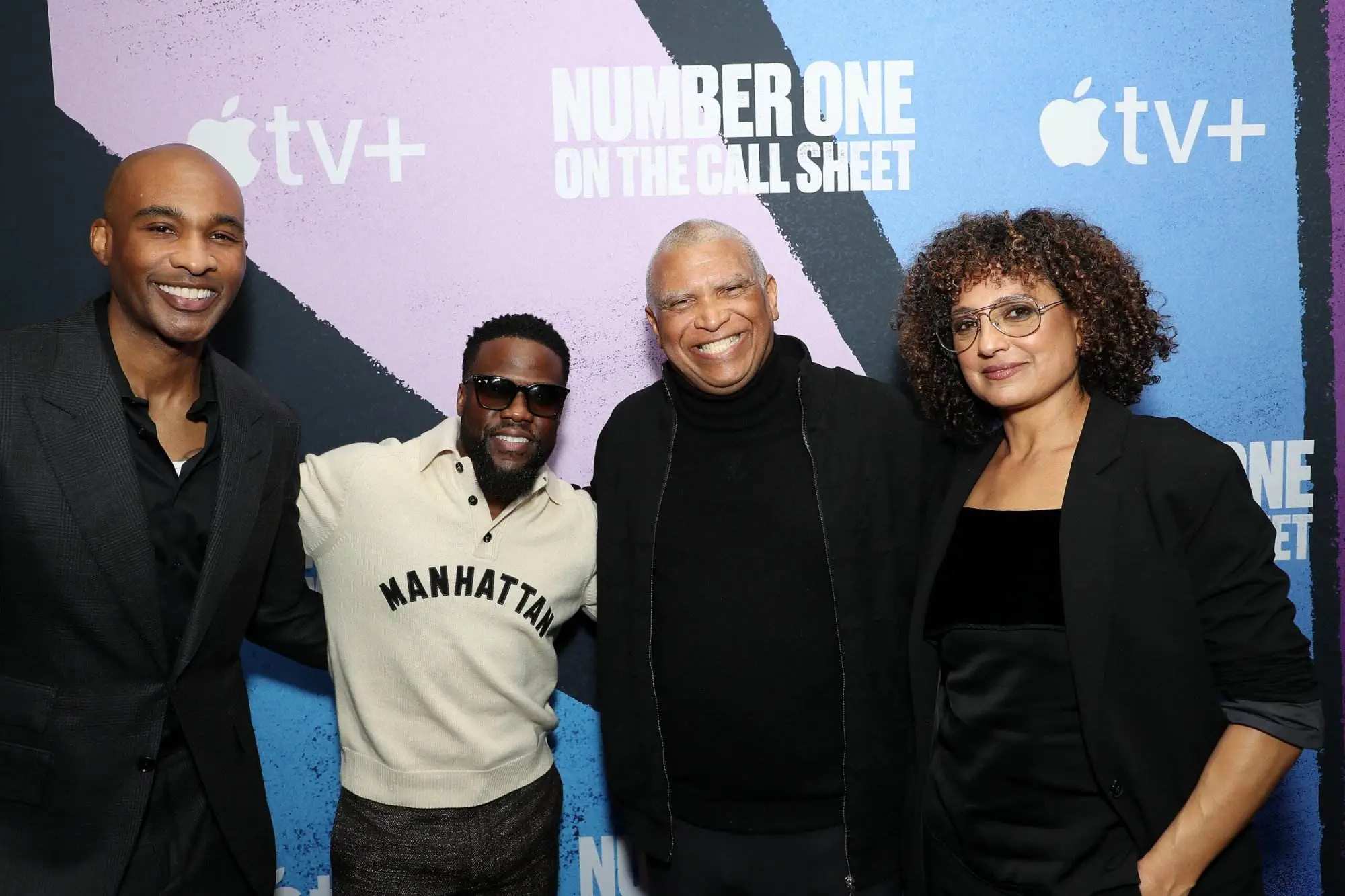 Red carpet screening of apple tv+’s “number one on the call sheet” at the crosby street hotel