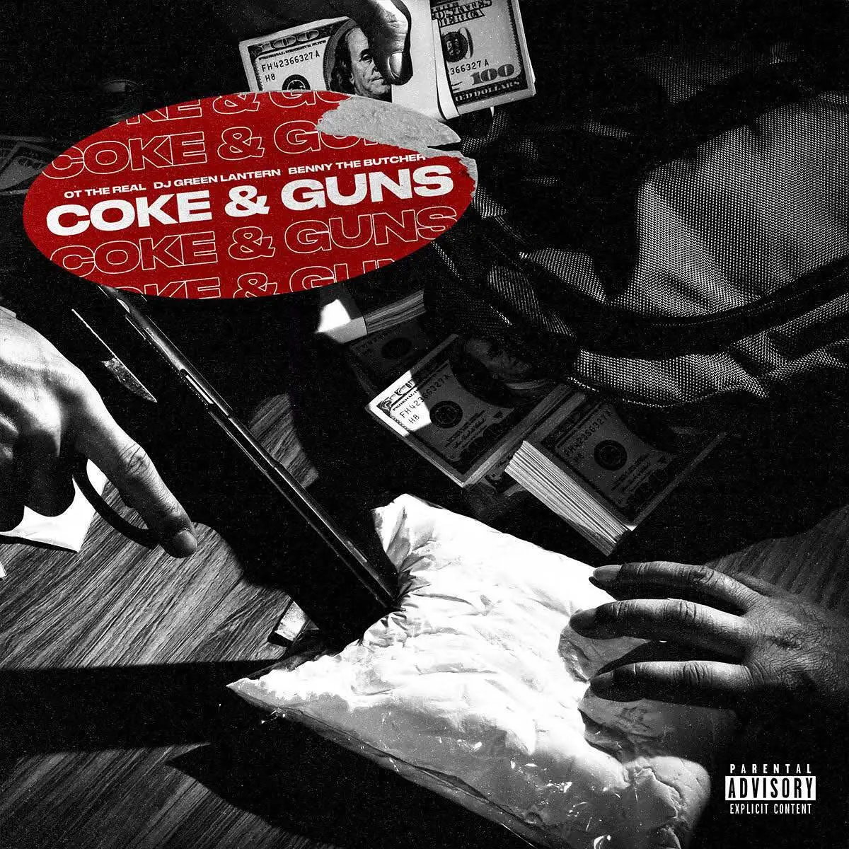 Ot the real x dj green lantern coke & guns [official mp3 artwork]