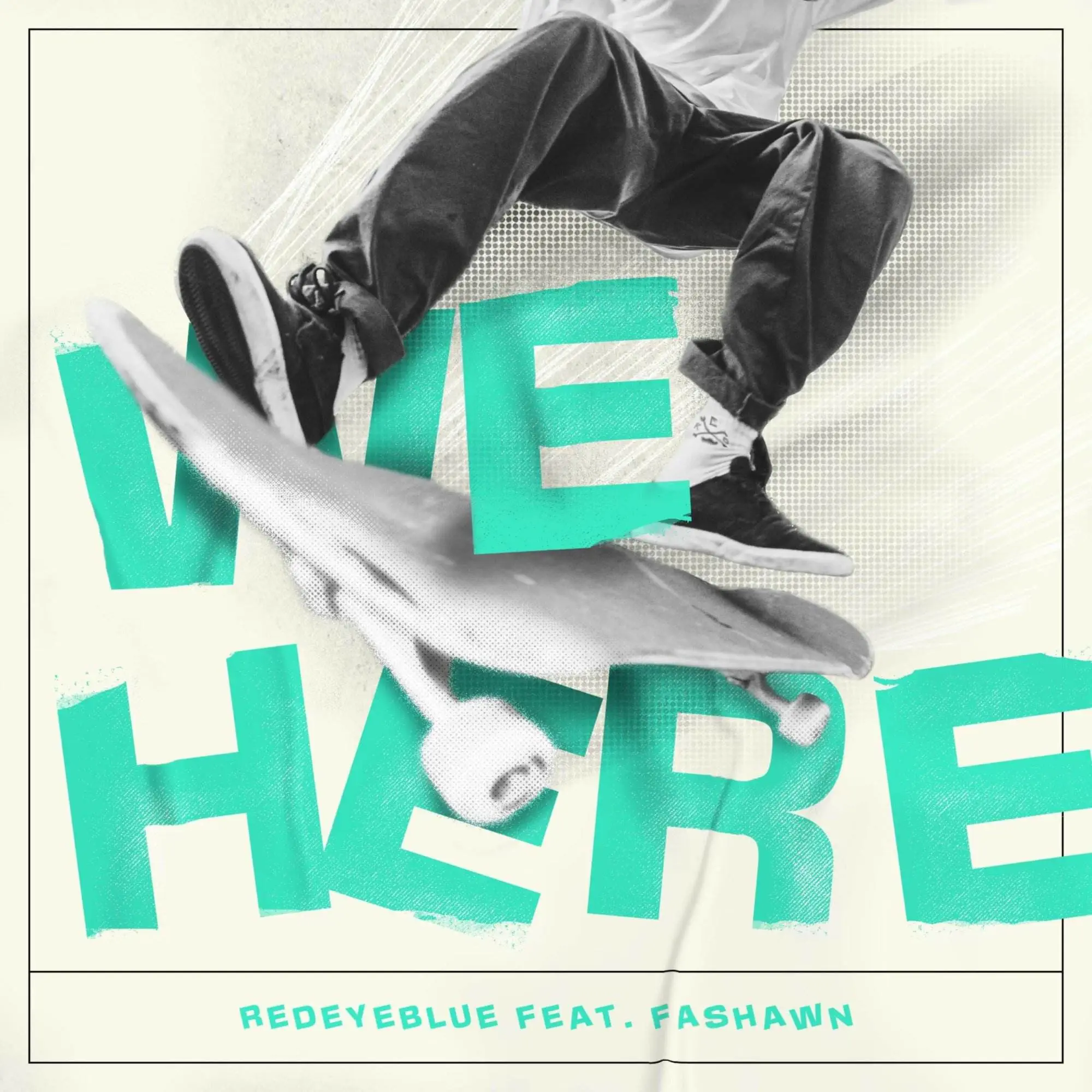 Redeyeblue we here [official mp3 artwork]