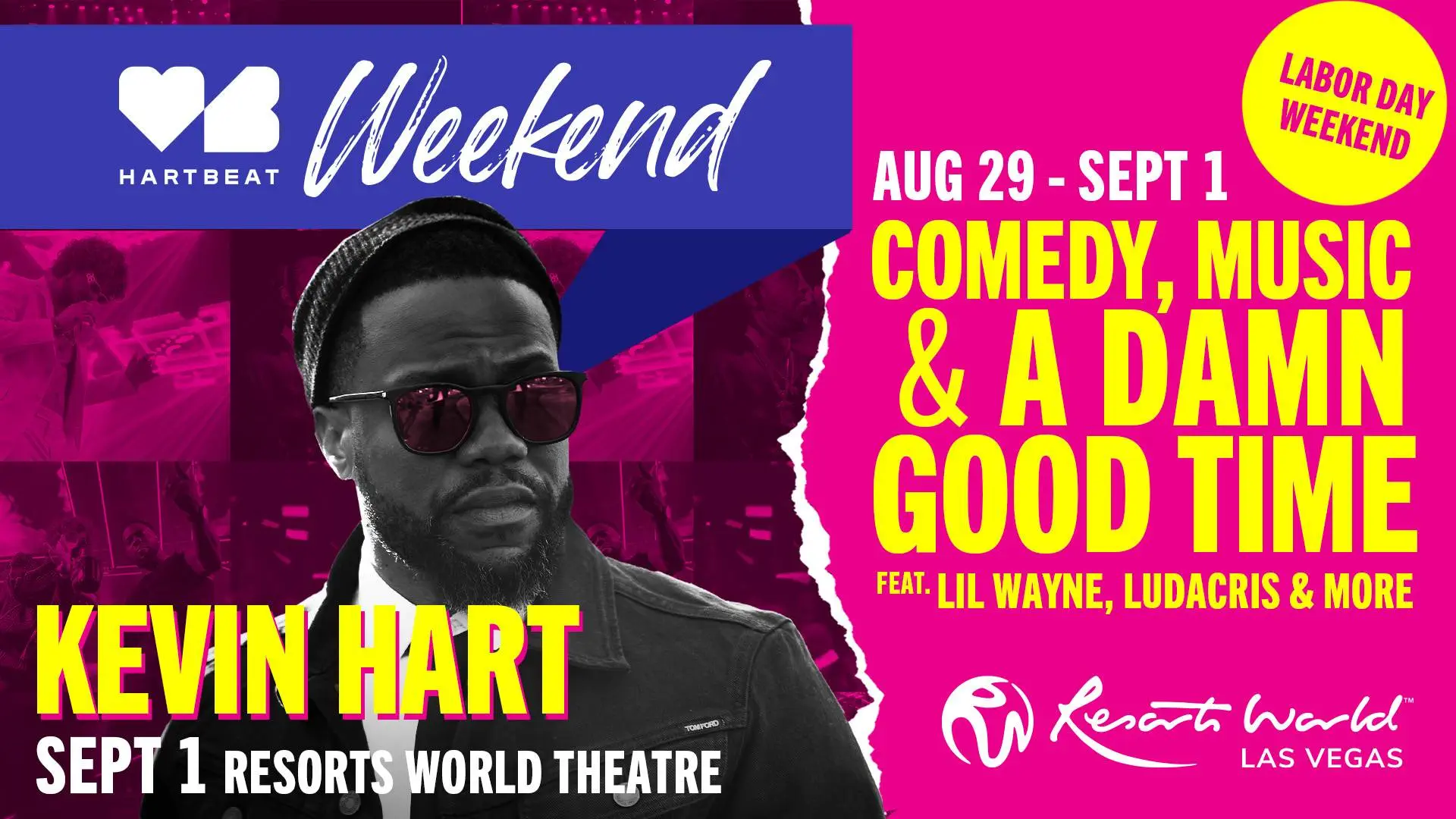 Hartbeat presents hartbeat weekend 2024 [official event artwork]