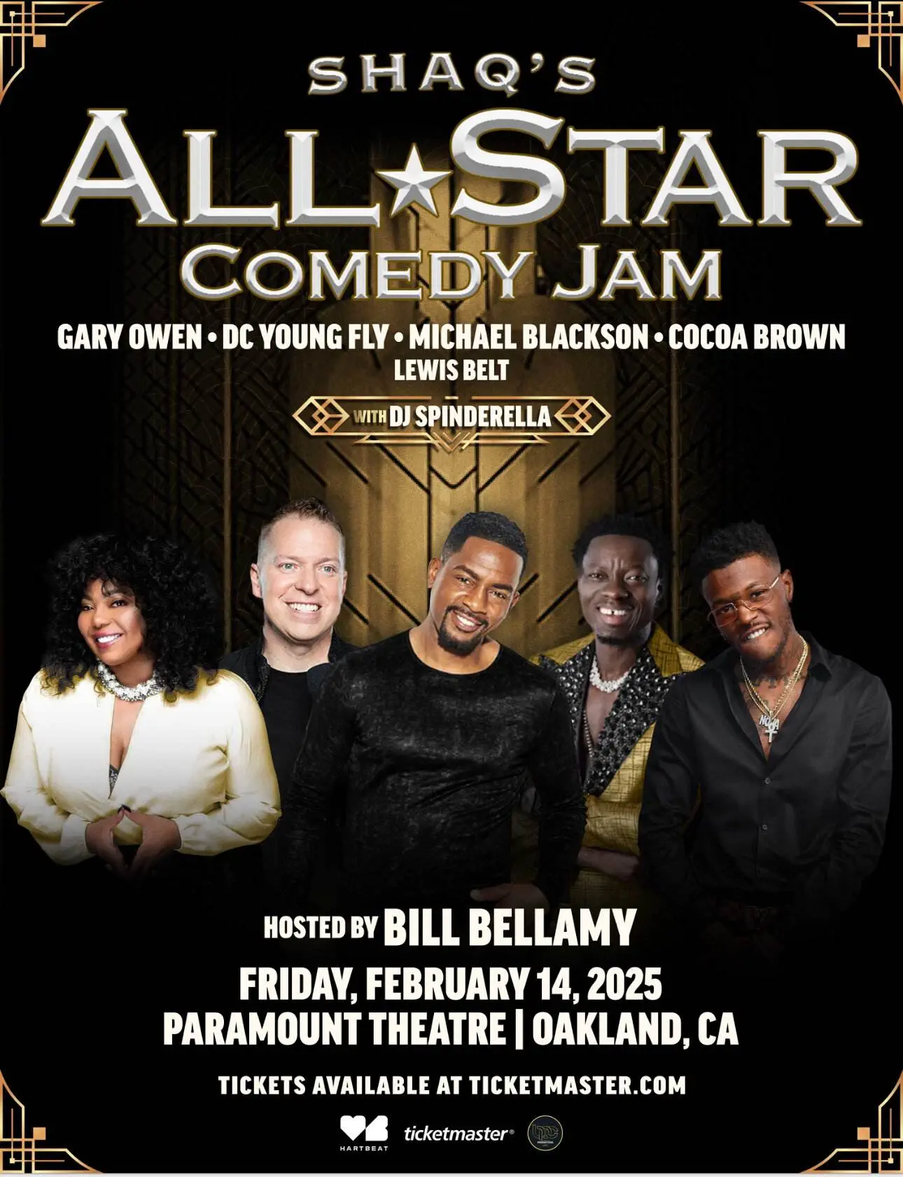 Shaq's All Star Comedy Jam 2025 [Official Event Artwork]