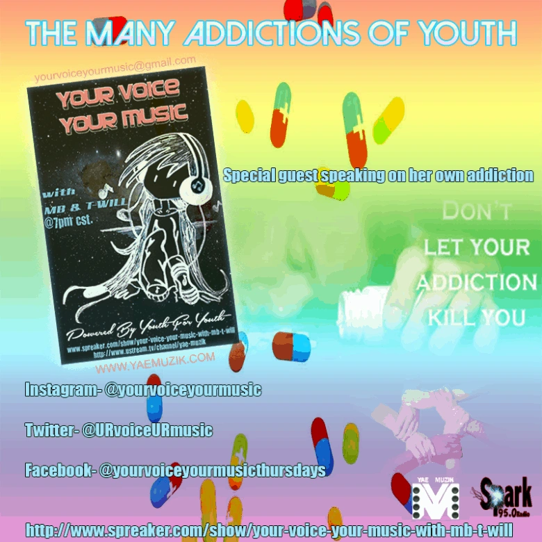 Podcast: @DJ_AllSpark (@UrVoiceUrMusic) Presents: The Many Addictions Of Youth