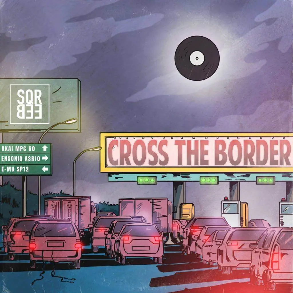 Sqreeb cross the border [album artwork]