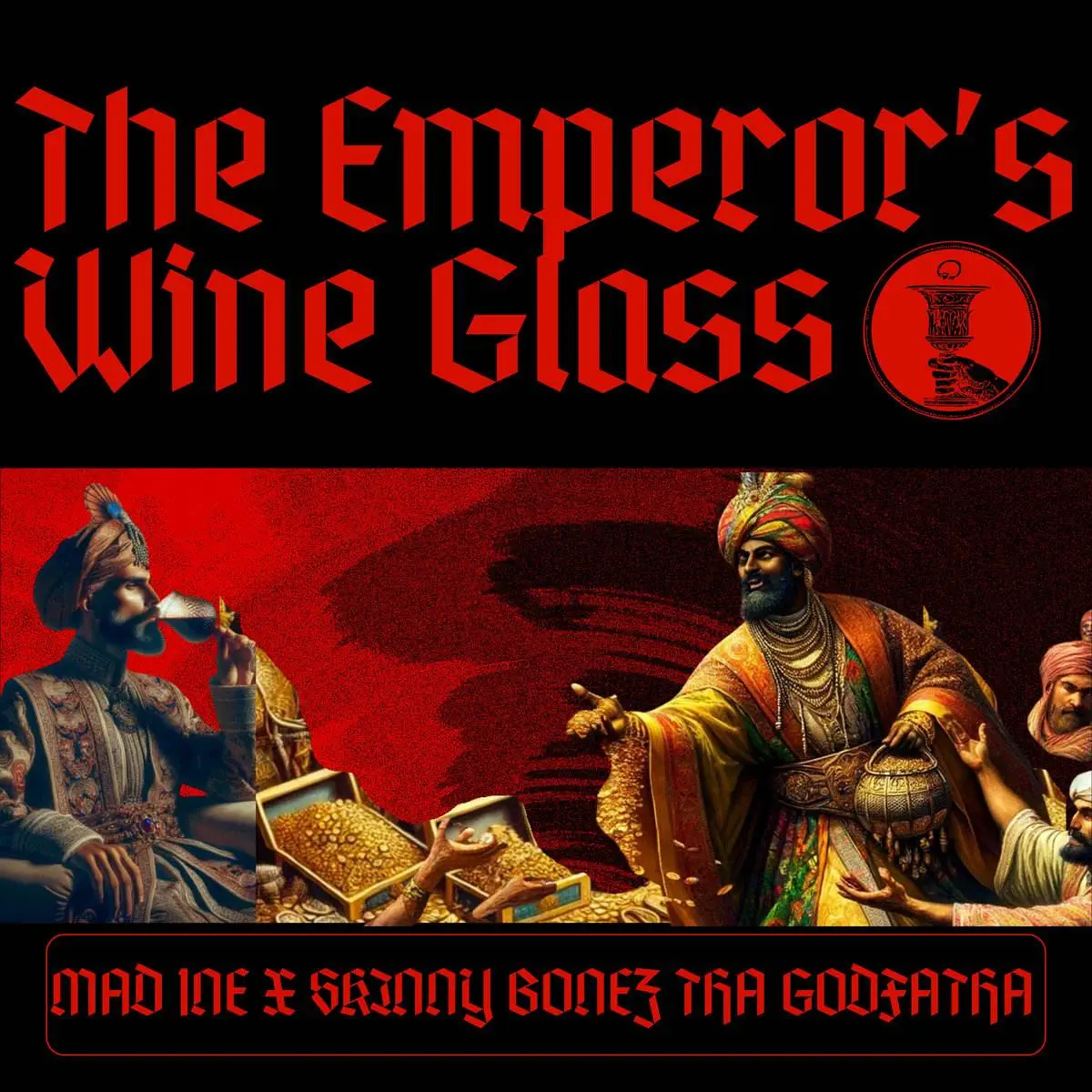 Mad1ne & Skinny Bonez Tha Godfatha - The Emperor's Wine Glass [Official EP Artwork]