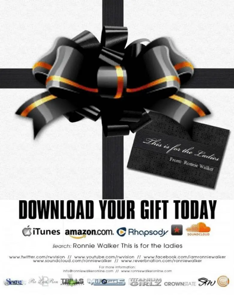MP3: Ronnie Walker (@IAmRonnieWalker) » This Is For The Ladies