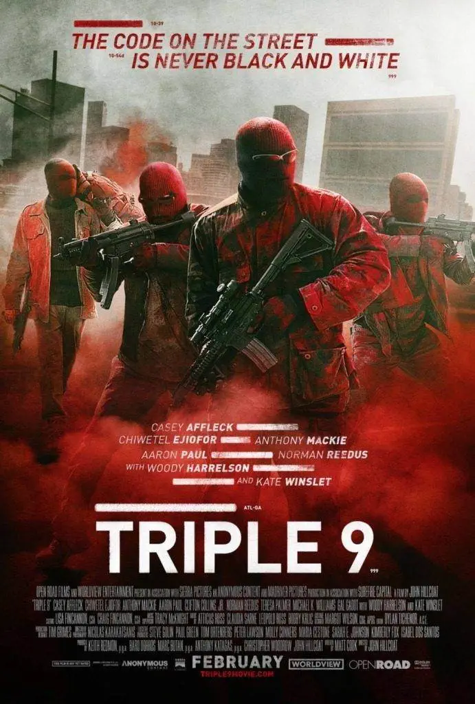 Video: #Triple9 (@Triple9Movie) - Red Band Trailer