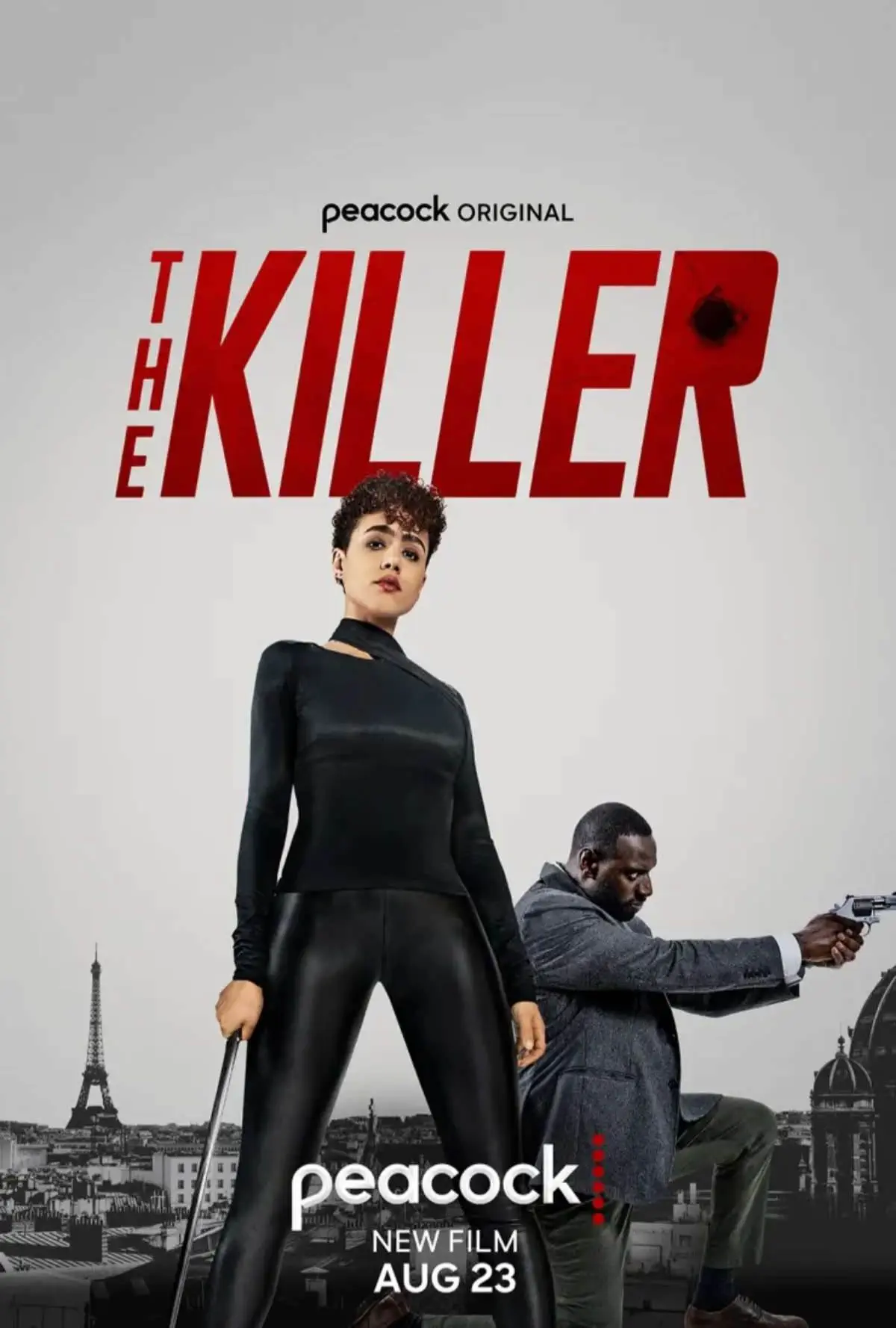 Peacock presents the killer [official movie promo poster]