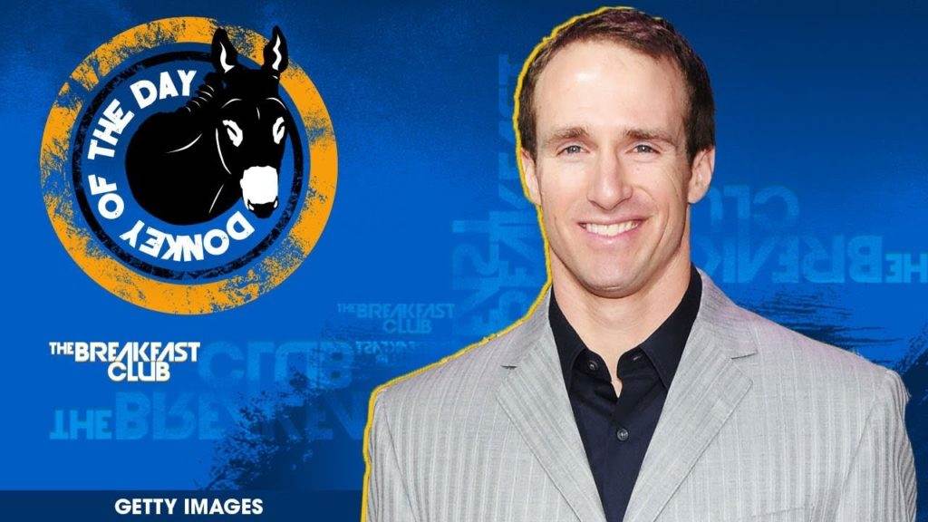 New Orleans Saints Quarterback Drew Brees Awarded Donkey Of The Day