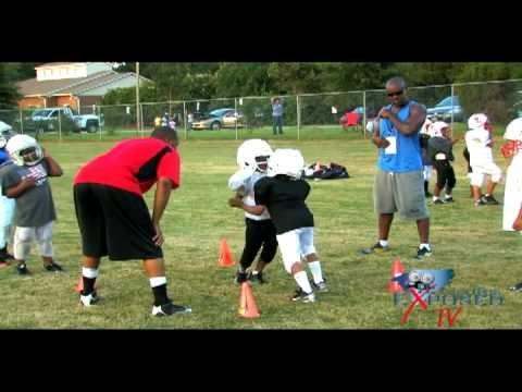 Vandem P Coaches Pop Warner Football [via @CarolinaExposed TV]
