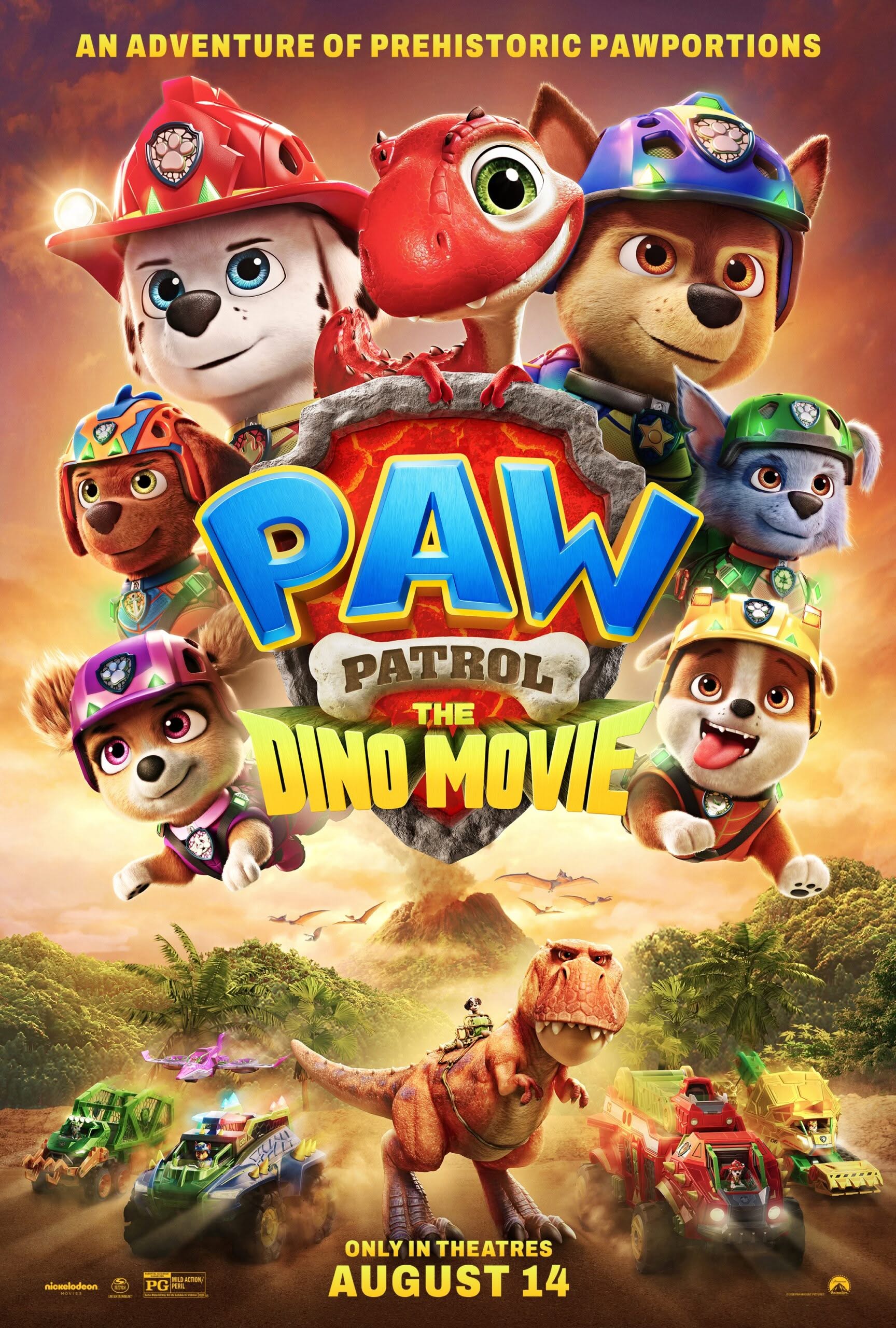 2nd Trailer For ‘PAW Patrol: The Dino Movie’